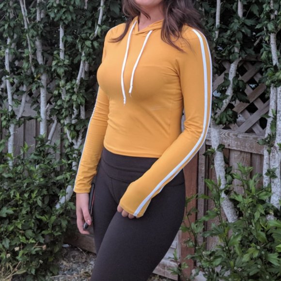 Yellow Gold Sports Hoodie - Picture 3 of 4